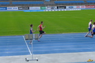 Elis Kautonen 100 m alkuerissä