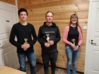 Kauden parhaat: vuoden urheilija ja paras P16-sarjassa: Aaron Utulahti, paras P17: Mauno Havukorpi, paras naisurheilija Sanna Rajala.